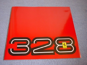 フェラーリ328画像カタログ表紙